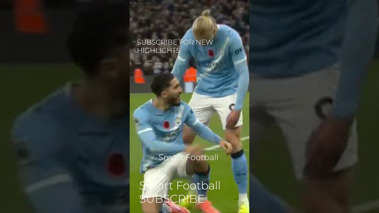 Haaland's Stunning Goal for Man City Against Bournemouth on 02.11.2025 ⚽