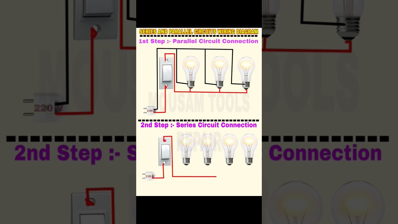 Series & Parallel Circuits Wiring Diagram 📊
