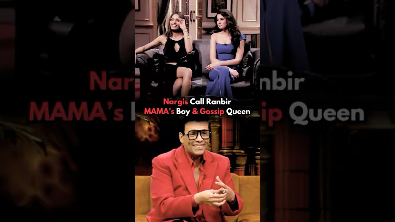 Nargis Fakhri’s Bold & Funny Rapid Fire with Freida Pinto on Koffee with Karan ☕✨