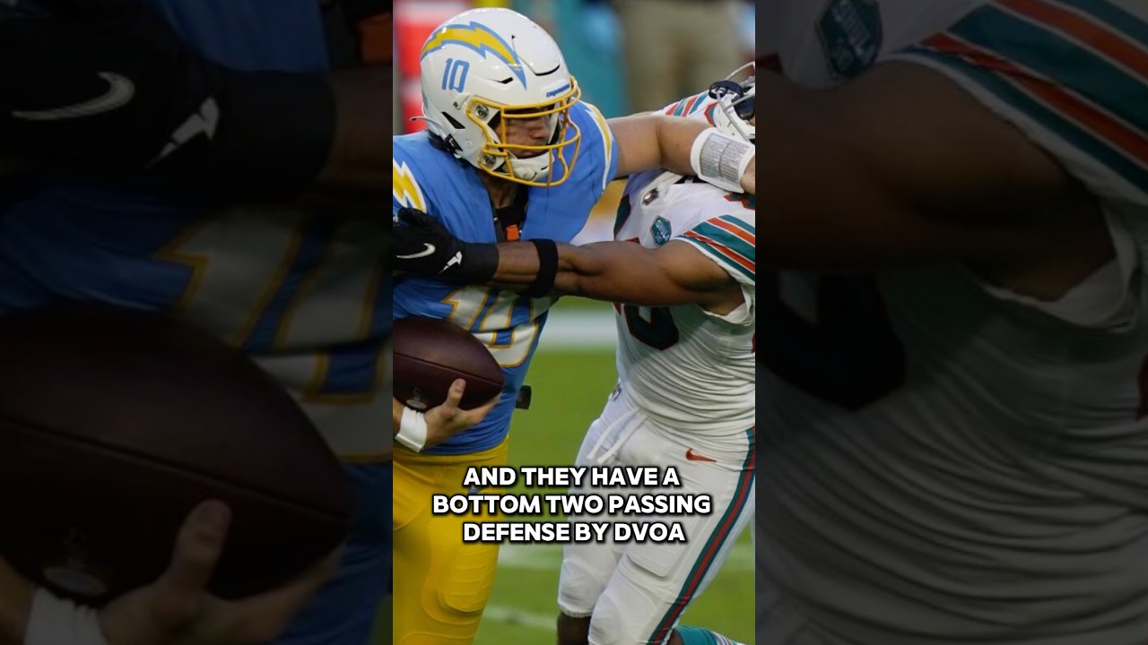 Herbert vs. Dolphins' Weak Pass Defense π₯