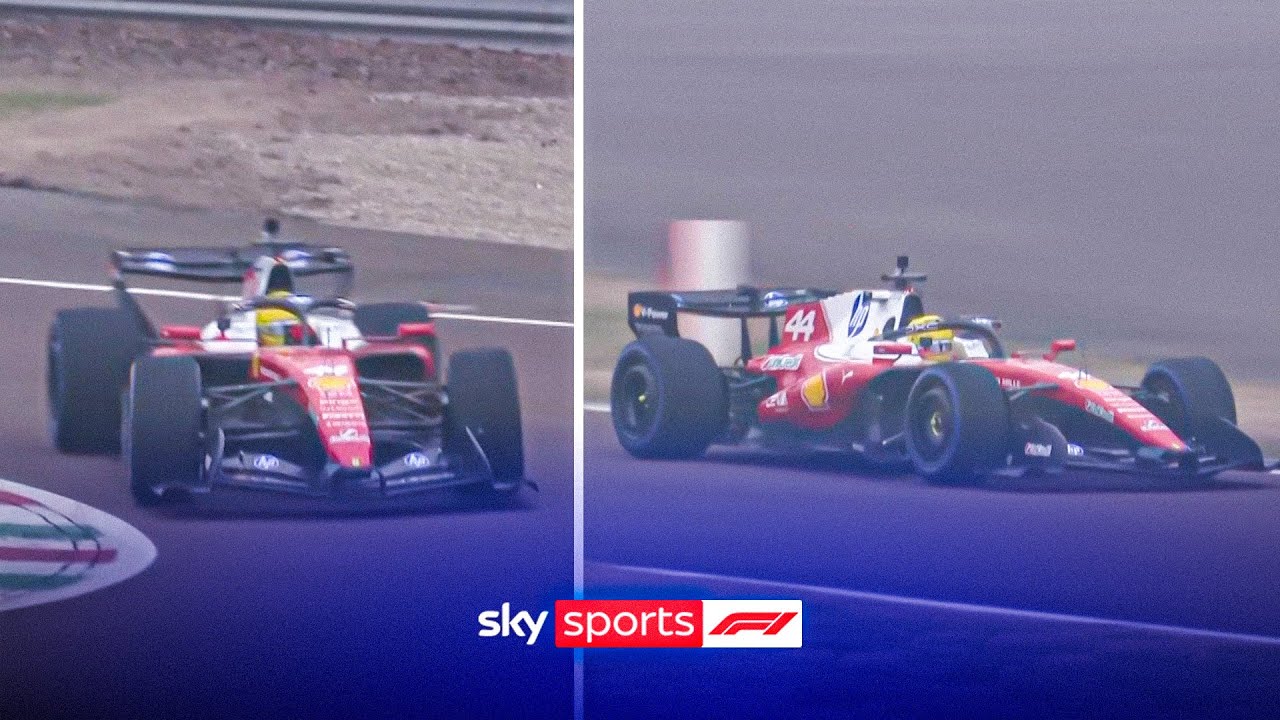 Lewis Hamilton Debuts SF-26 in Italy 🇮🇹