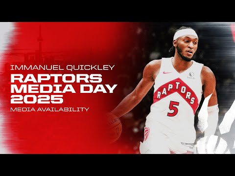 Immanuel Quickley | Media Day | September 29, 2025