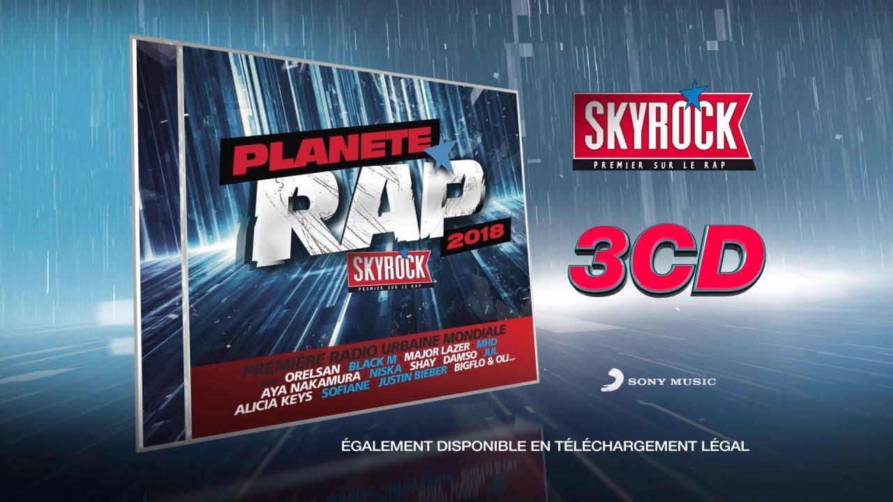 Compilation Planète Rap 2018 en vente 🎶