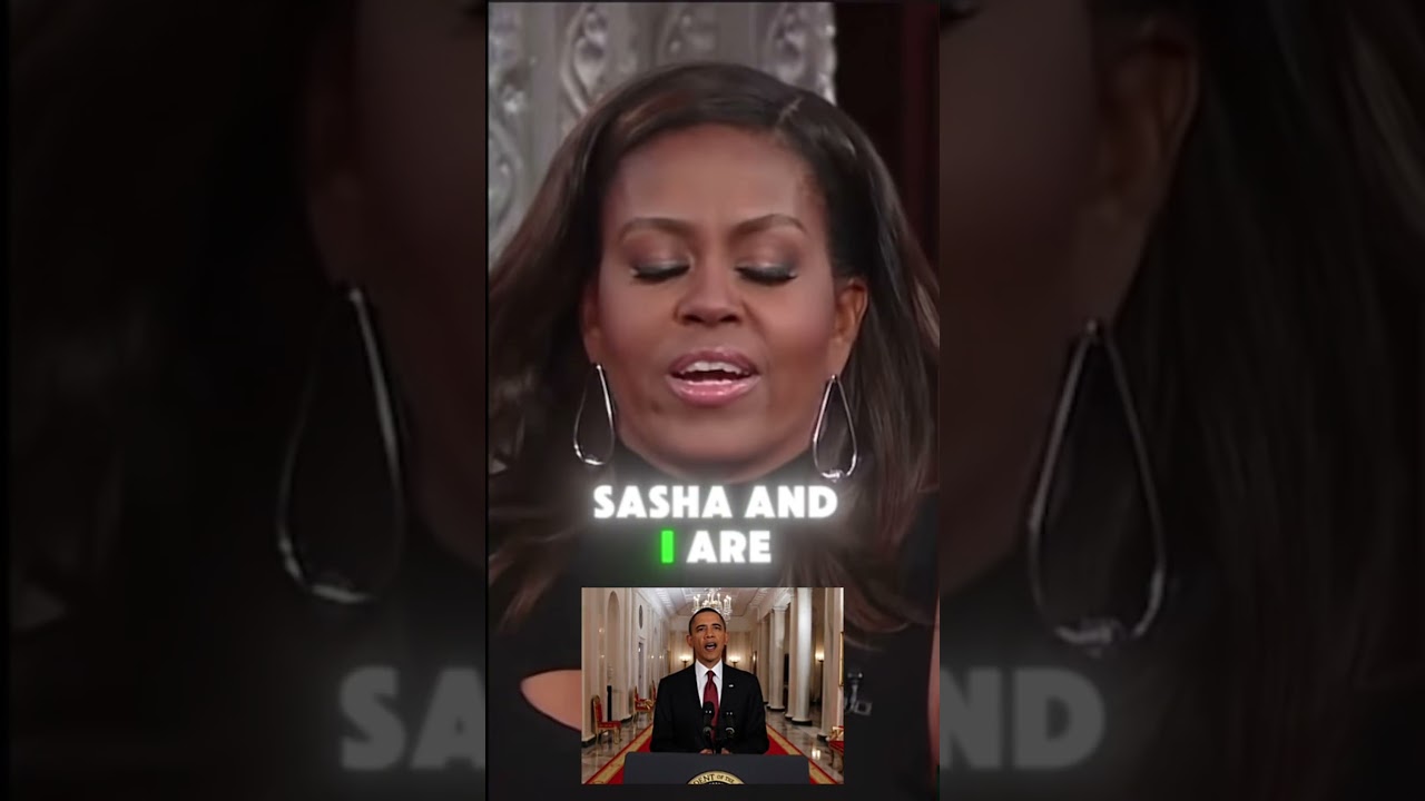 Hilarious! Michelle Obama Imitates Obama 😂