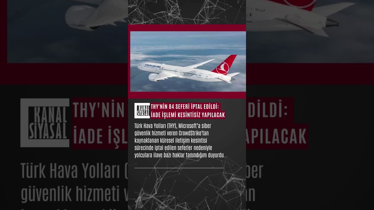 THY'nin 84 Seferi İptal Edildi ✈️