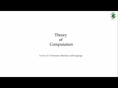 Formal Language & Automata | Grammars | Machines | Languages