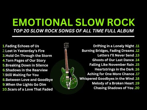 EMOTIONAL SLOW ROCK | AMERICAN ROCK SONGS | PLAYLIST 2025 VOL 2