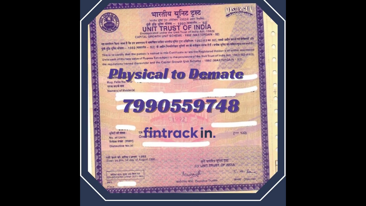 UTI Mutual Fund has been successfully redeemed.