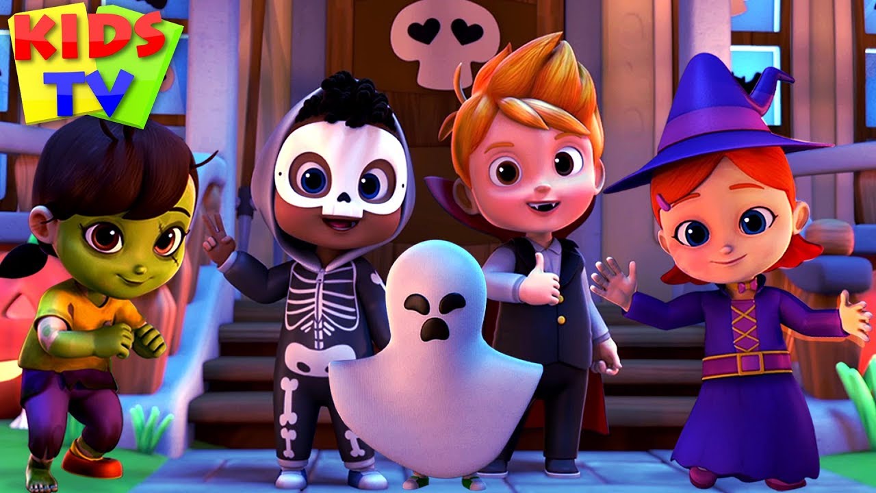 Happy Halloween Song for Kids 🎃 | Nursery Rhymes & More