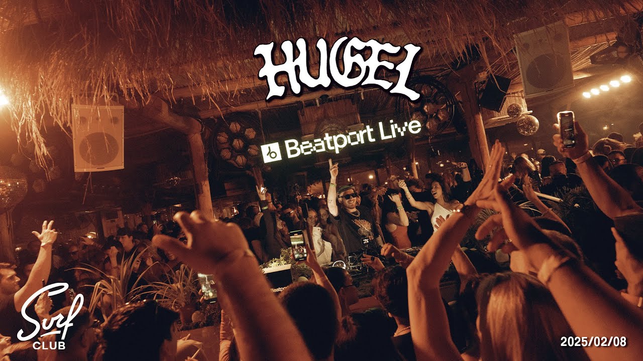 HUGEL Live DJ Set at Dubai Surf Club | February 8, 2025 🎶