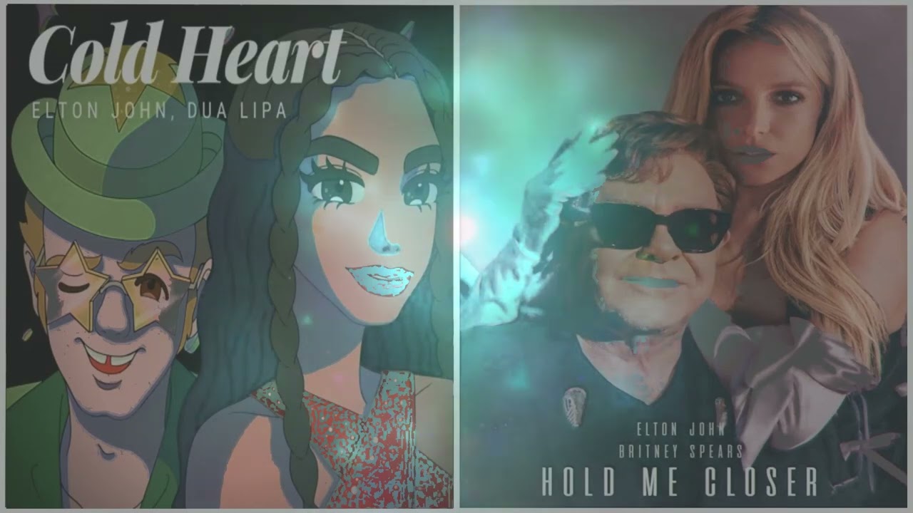 Dua Lipa, Elton John, Britney Spears - Cold Heart Hold Me Close (MIB PROJECT REMIX) Double Feature