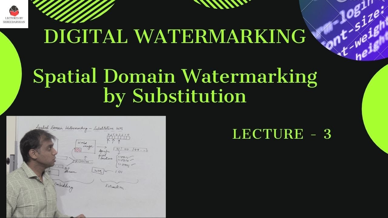 Substitution watermarking | Digital Watermarking