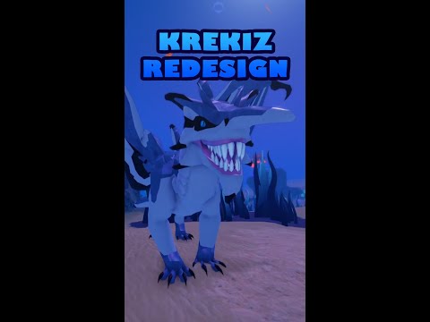 SHARK DRAGON KREKIZ REDESIGN 🦈 Dragon Adventures #short