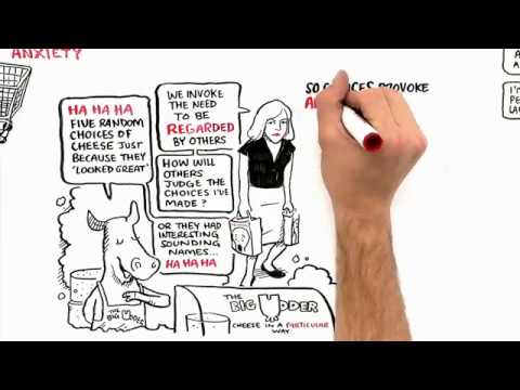 RSA Animate - Renata Salecl: The Paradox of Choice - A Cognitive Whiteboard Animation