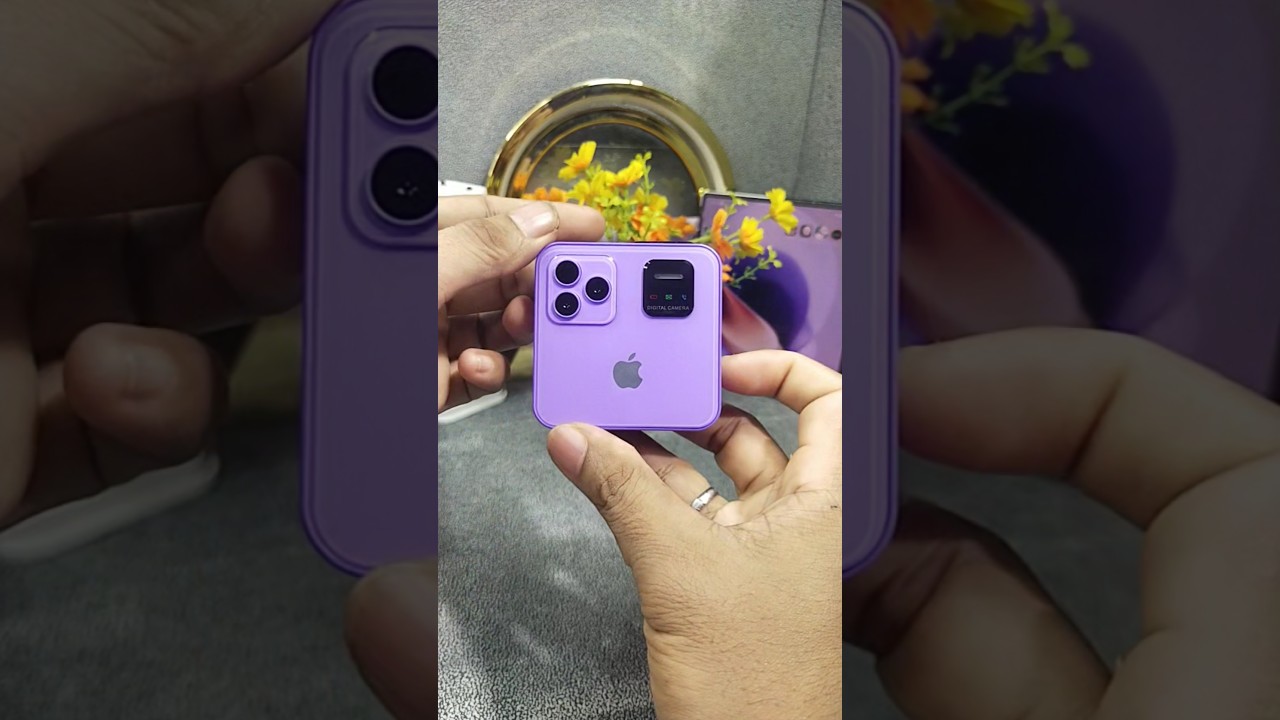 Fake iPhone Flip Challenge 📱 #Shorts