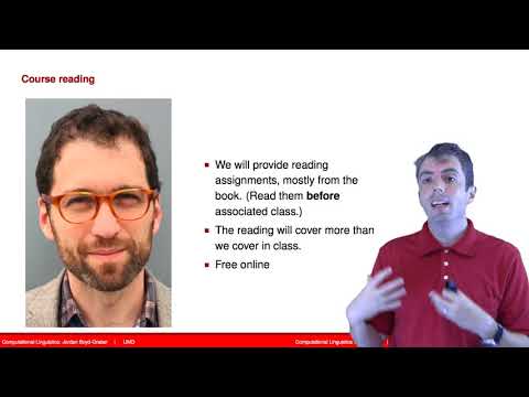 Introduction to Computational Linguistics