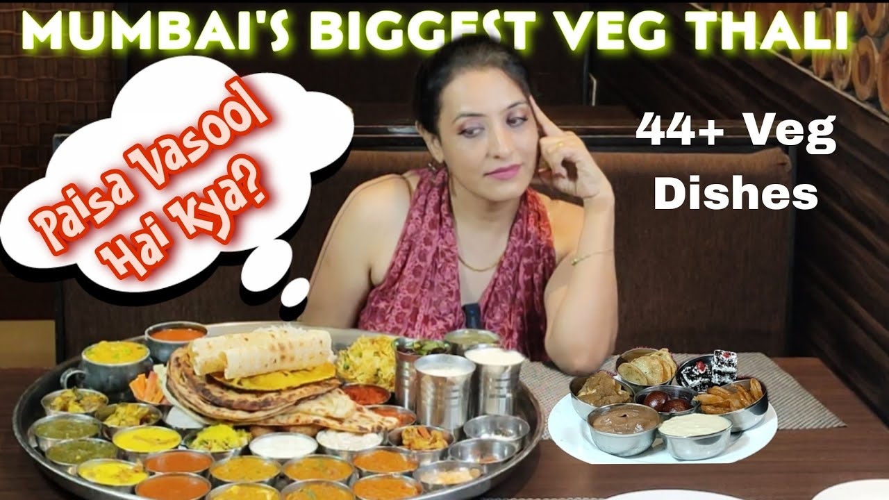 Dara Singh Veg Thali: 44+ Dish Feast in Mumbai 🍽️