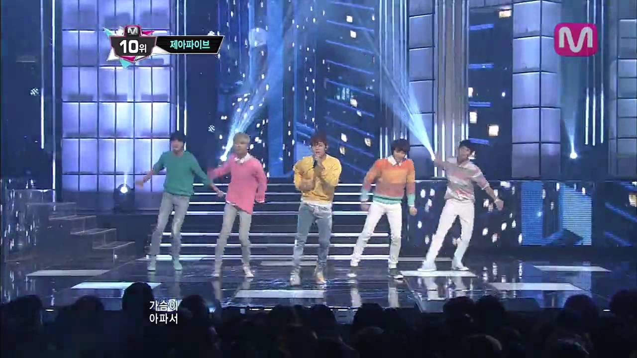ZE:A FIVE's Breakup Day @Mcountdown (2013.4.4)