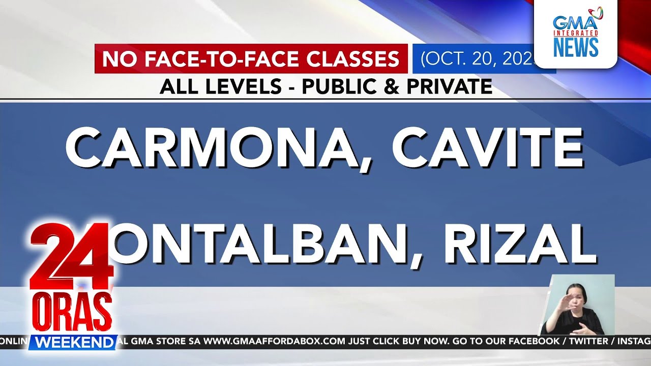 Walang Pasok sa October 20 Due to Bagyong Ramil 🌧️
