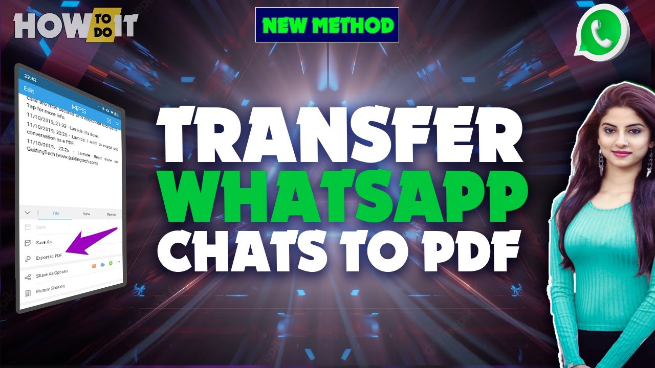 Guide to Exporting WhatsApp Chats as PDF in 2024 | Skill Wave