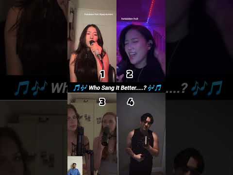 HUNTRIX - Forbidden Fruit (Cover)❤️🥰||Who is the best singer comment #kpopdemonhunter #Huntrix#song