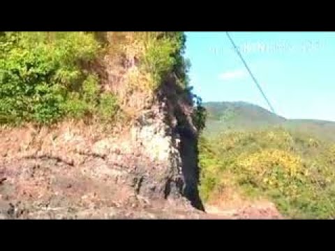 Brgy. Tagen beach oceanic view video with Balut Island peak mountain Sarangani Davao Philippines