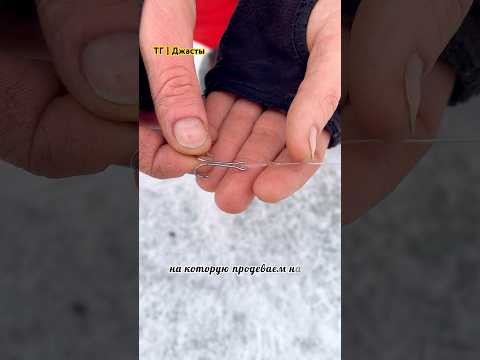 Идеальная оснастка для жерлиц #рыбалка #жерлицы #щука #судак