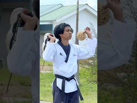 Mode kecepatan tangan Ichal TKD.. #taekwondo #comedy #drama #funny #movingtolive