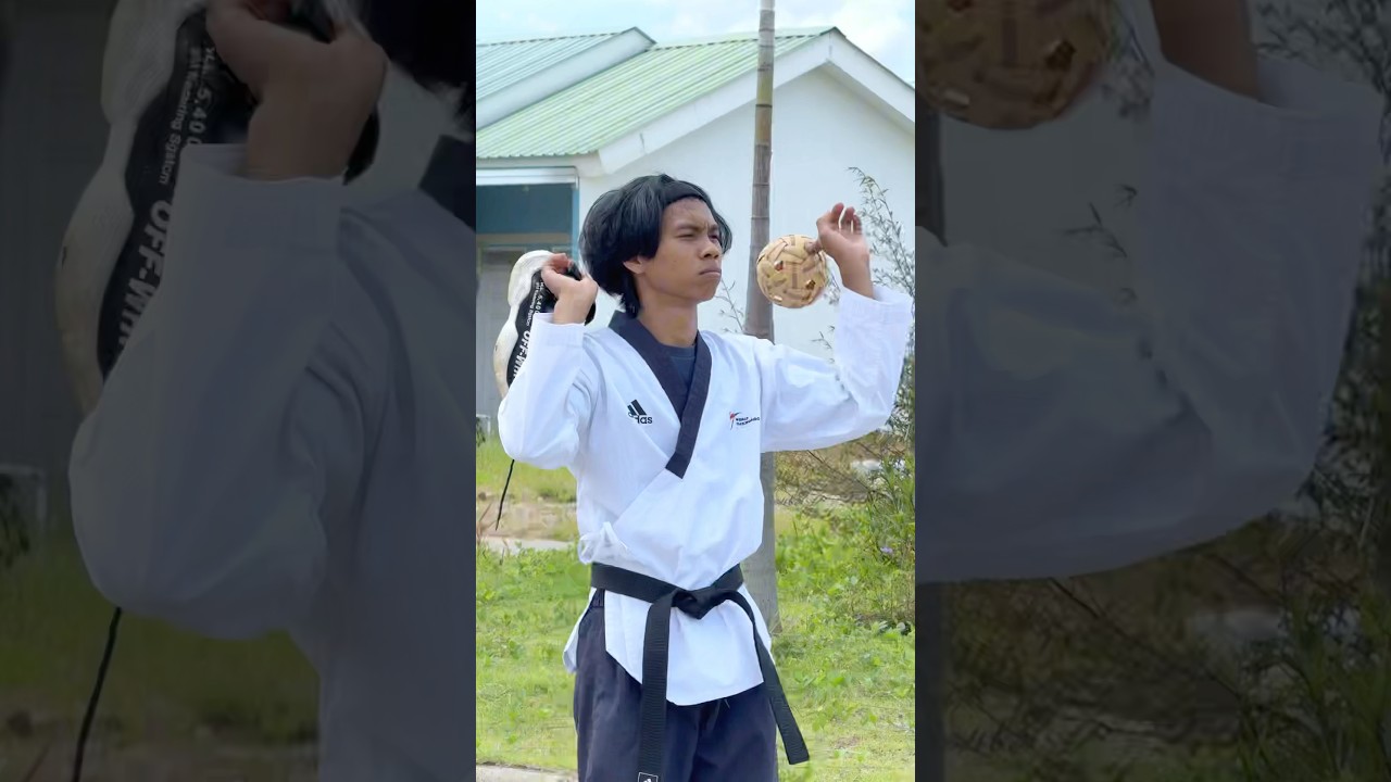 Ichal TKD Hand Speed Mode! 😂🥋