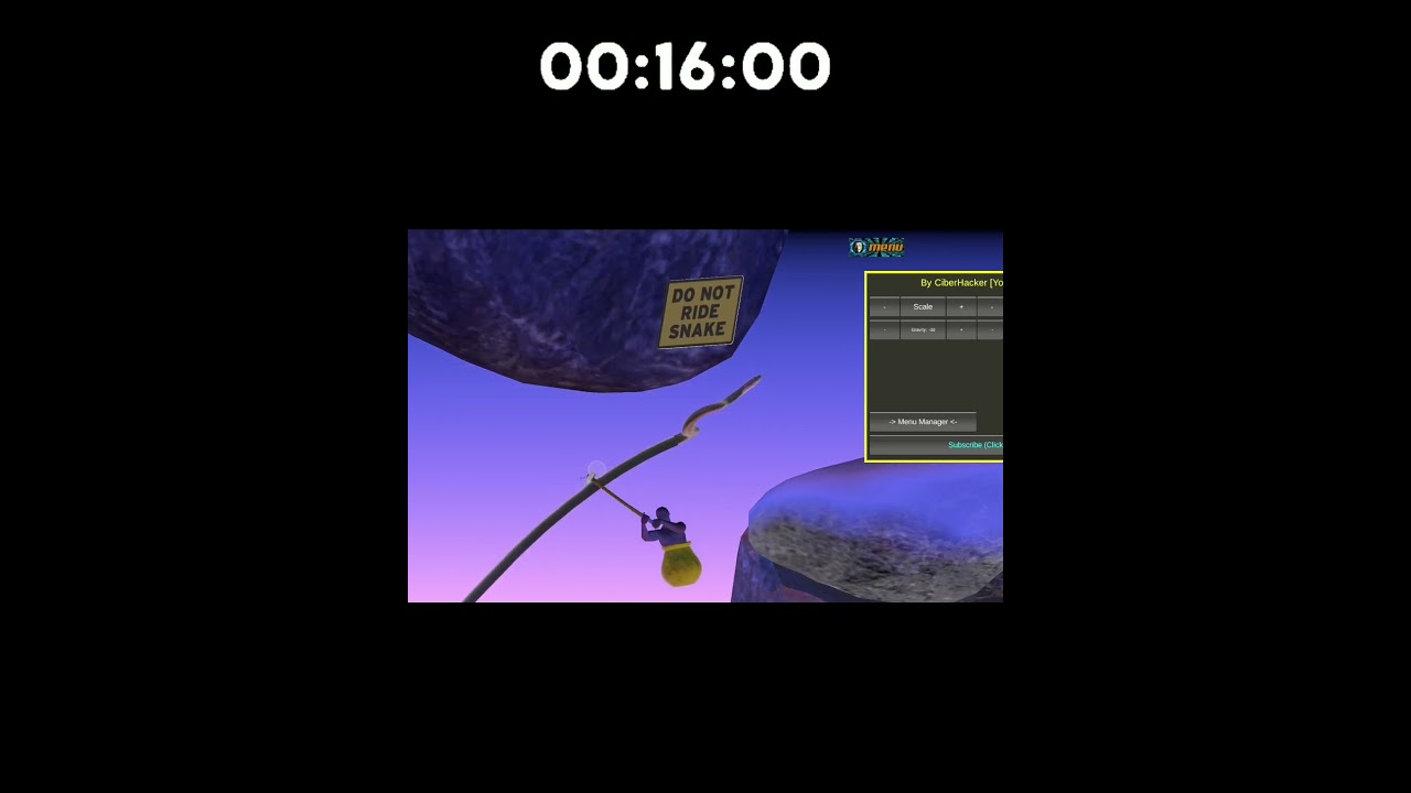 Snake Ride Speedrun in 22 Seconds 🐍