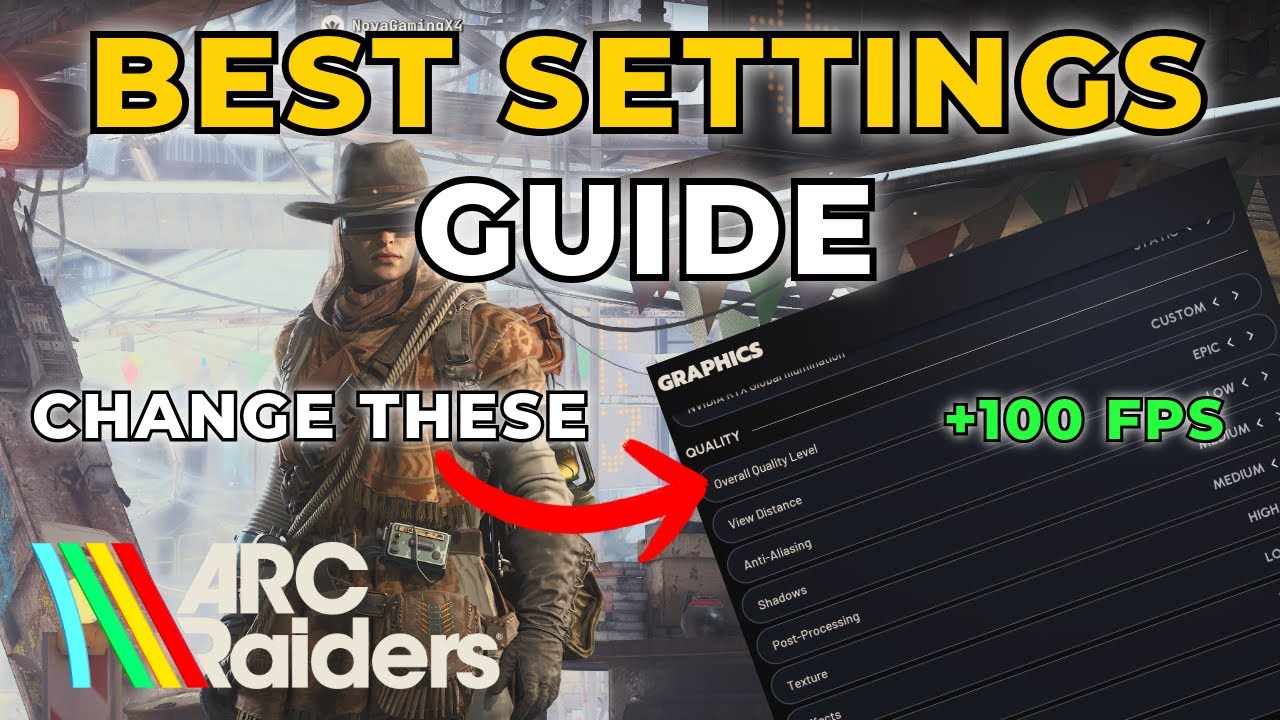 Arc Raiders Best Settings for Max FPS & Play 🕹️