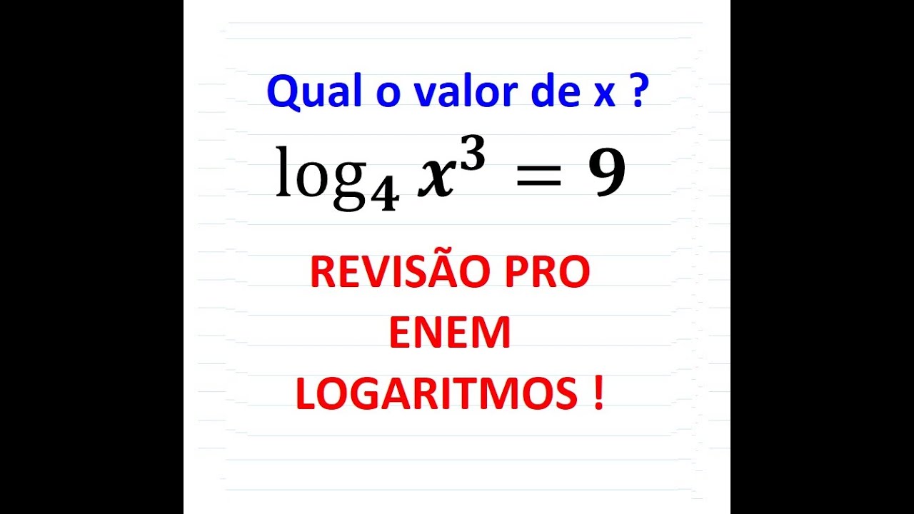 Logaritmos: Guia Completo para Resolver Questões do ENEM
