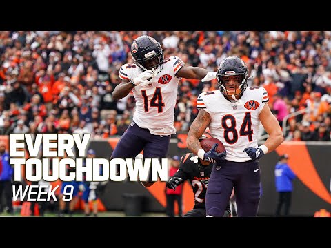 Week 9 NFL 2025 Season Touchdowns Compilation
