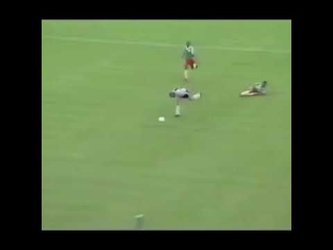 Massing's Tackle Stops Caniggia at Italia '90 ⚽