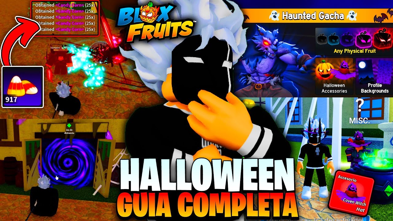 ¡Consigue Caramelos y Enfrenta al Nuevo Boss en el Evento de Halloween en Blox Fruits! 🎃
