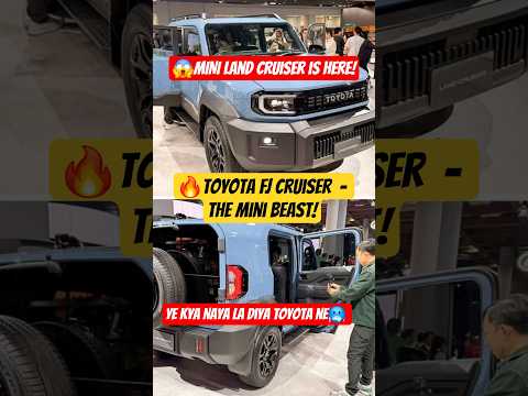 Toyota FJ Cruiser 2025 – Baby Land Cruiser is Finally Here! 🔥