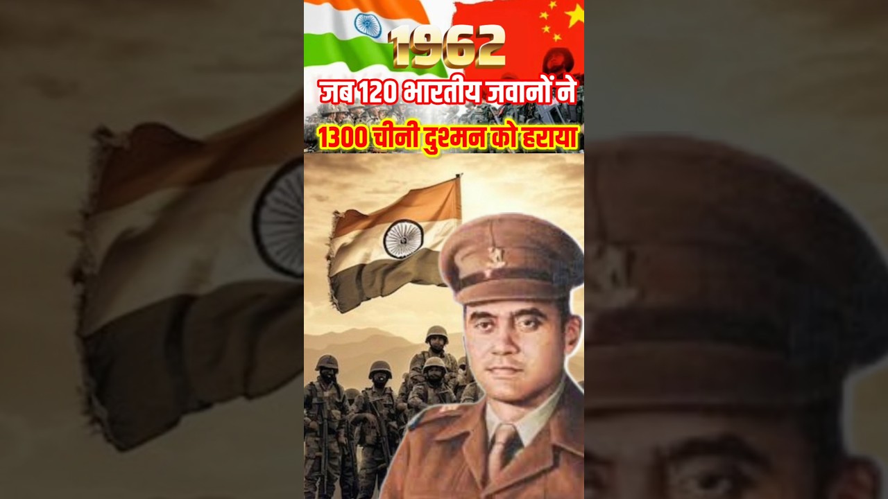 जाबांज मेजर शैतान सिंह की वीरगाथा 🪖