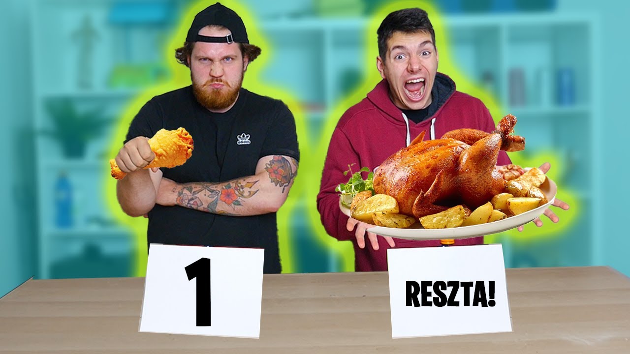 ZJEDZ JEDEN LUB CAŁĄ RESZTĘ! *Cały Kurczak*