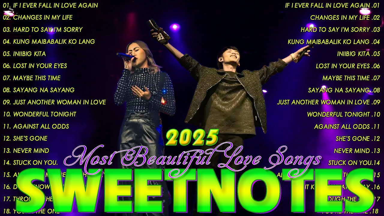 SweetNotes 2025 Romantic OPM Hits 🎶