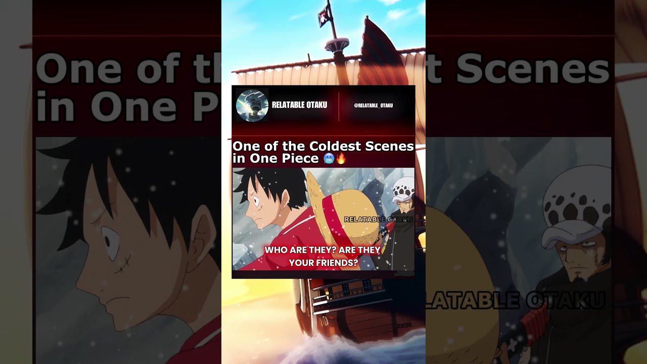 One of the Coldest Scenes in One Piece ❄️🔥 | Epic Moments with Luffy, Law & Zoro
