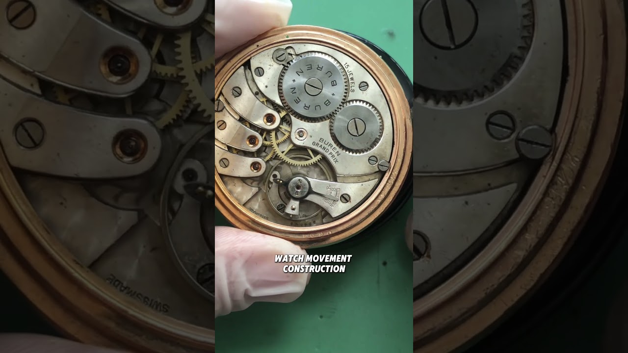 Discover the Timeless Elegance of the 1936 Buren Pocket Watch 🇨🇭