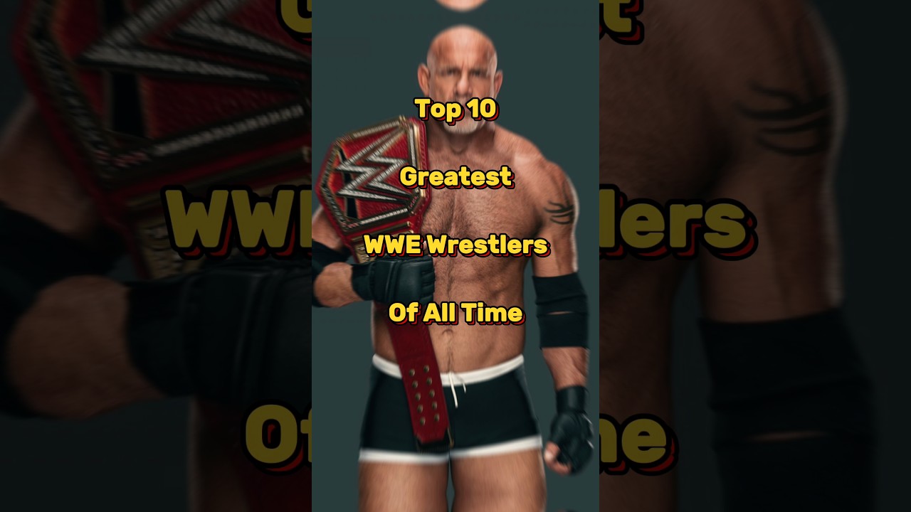 Top 10 greatest WWE wrestlers of all time #wwe #wrestling #viral #shorts