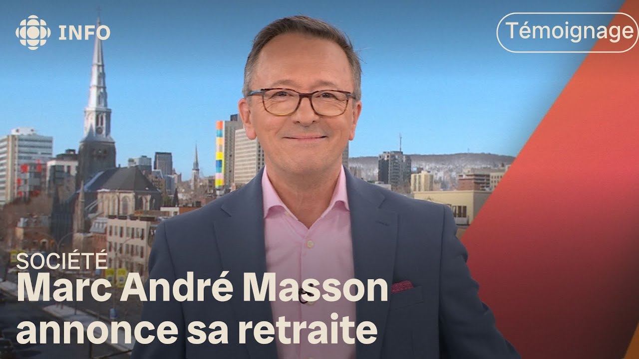 Marc André Masson annonce sa retraite après 43 ans de carrière à Radio-Canada 🎙️