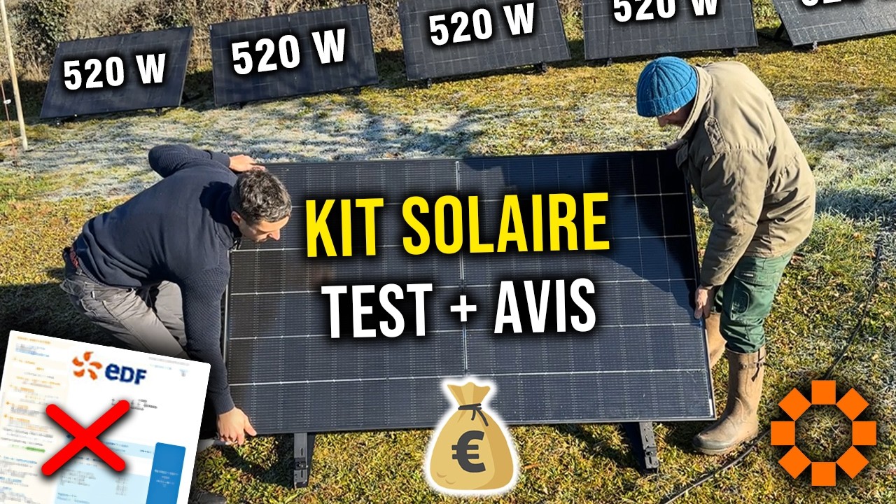 TEST + AVIS : Mon Kit Solaire, Panneaux Solaire MK-SUN ! [PUBLICITÉ]