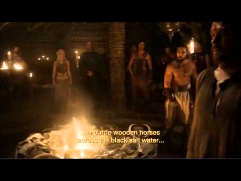 drogo's speech-game of thrones
