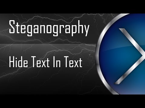 Steganography: Hide Text In Text