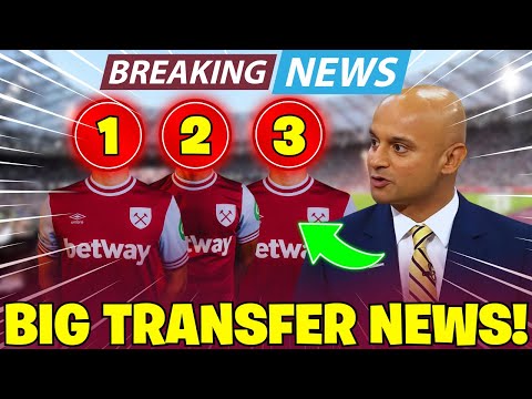 💥 £125M TRIPLE MOVE – DESPERATION OR AMBITION? WEST HAM NEWS TODAY!