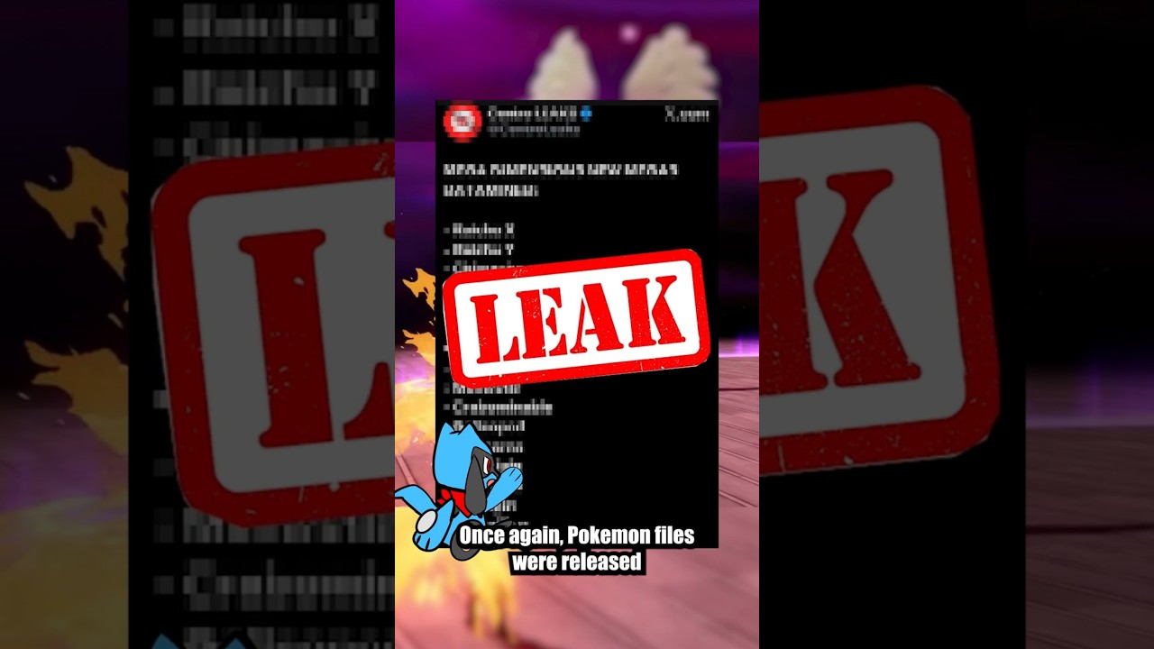 Pokemon Legends ZA Mega Dimension Leak Again! 😮