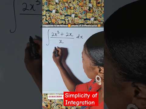 integration as the reverse process of Differentiation|| WAEC