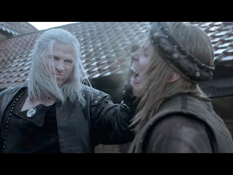 Geralt VS Bandits Fight Scene - The Witcher Season 4